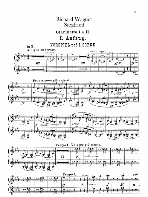 Clarinet 1/2 (B♭/A)