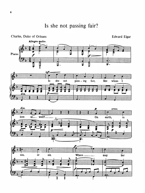Complete Score (in F major)