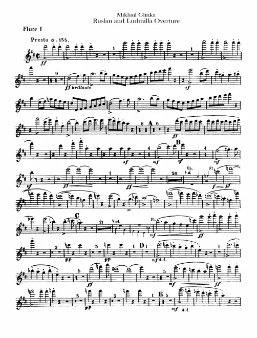 Flute 1, 2