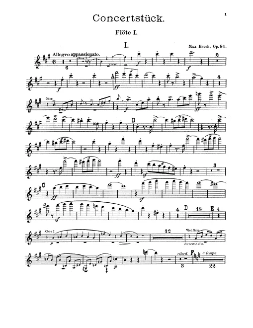 Flute 1, 2