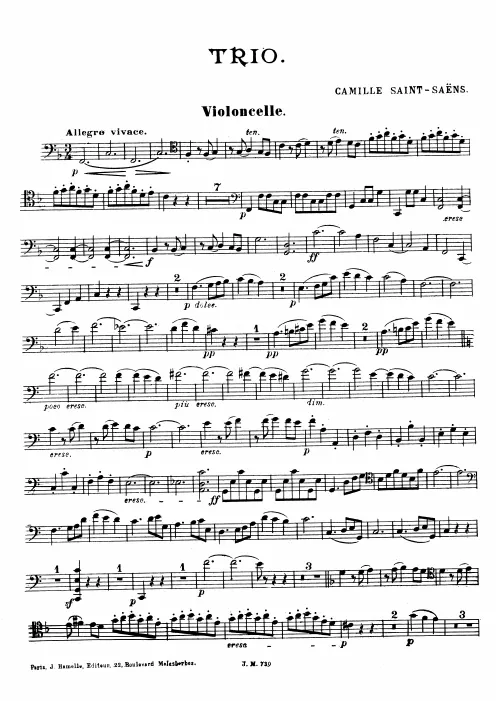 Cello Part (scan)