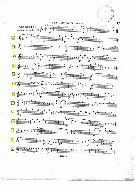 Clarinet 1, 2 (B)
