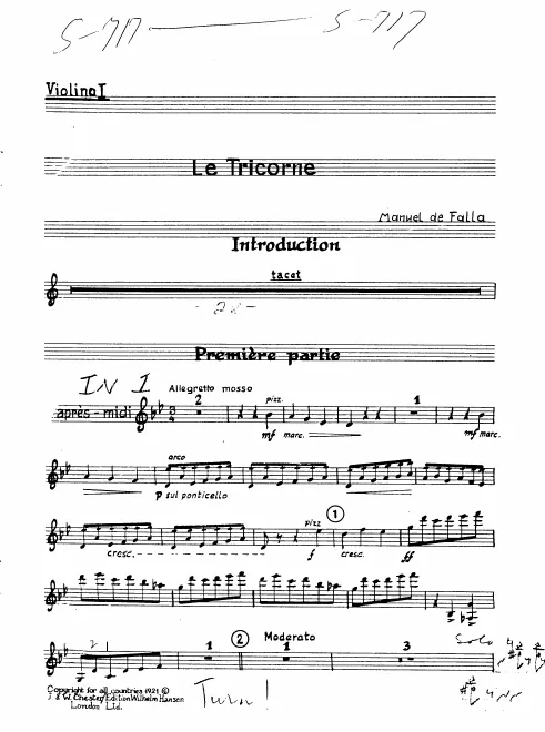 Violins I