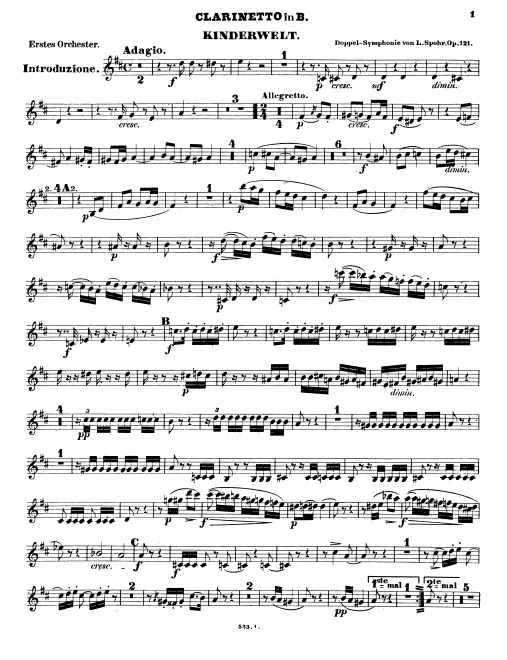 Clarinet (B♭)