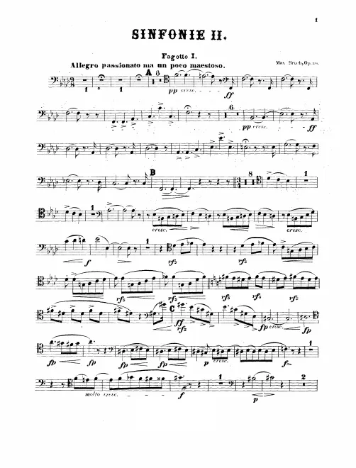 Bassoon 1, 2