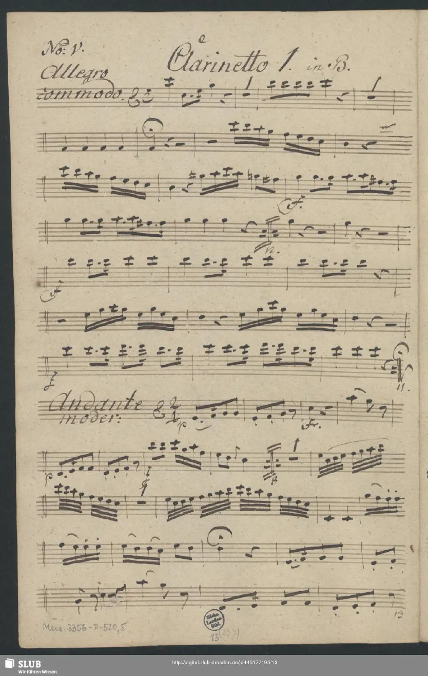 Clarinet 1 (B♭)