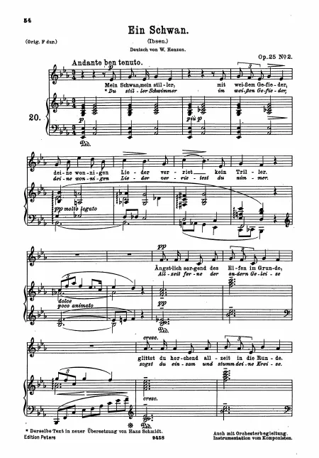 Complete Score (low key, E♭ major)