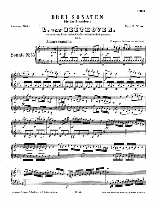 Sonata No.1 in E♭ major