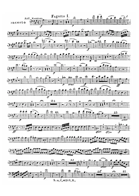 Bassoon 1