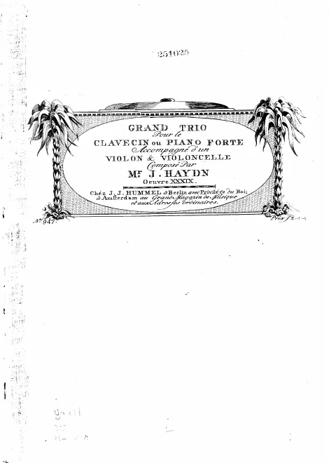 Piano Part