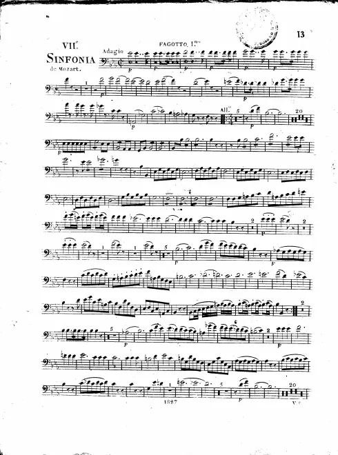 Bassoon 1, 2