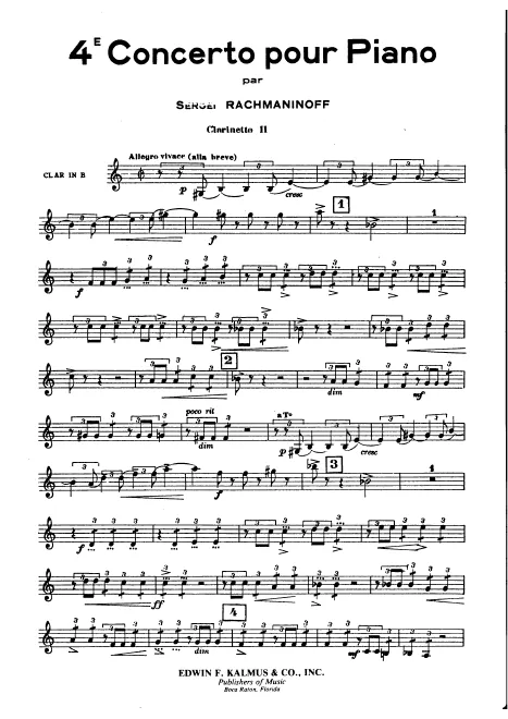 Clarinet 2 (B♭)