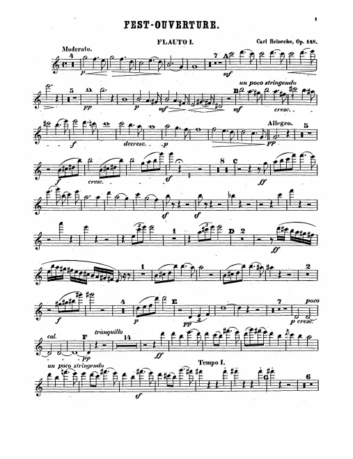Flute 1, 2