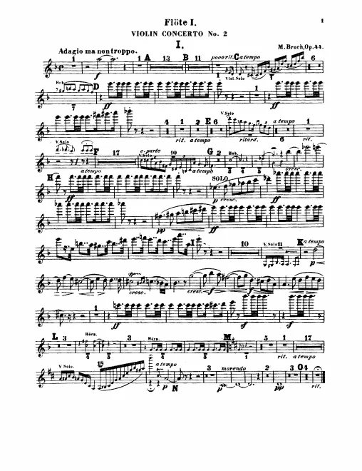Flute 1, 2
