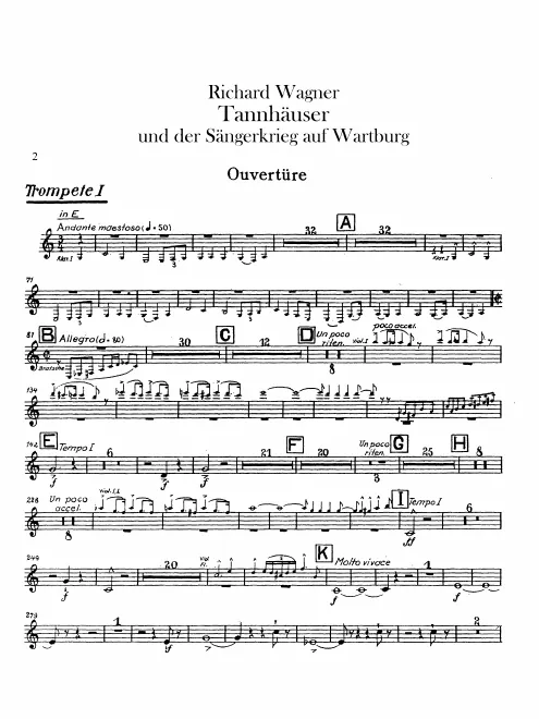 Trumpet 1 (E, E♭, F)