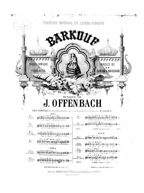 No.5, Couplets de Bababeck: "Diplomate fidèle" (Act II)