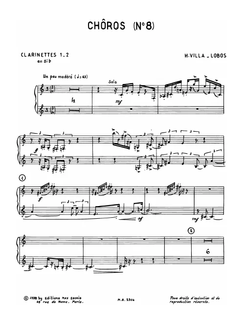 Clarinet 1/2 (B)
