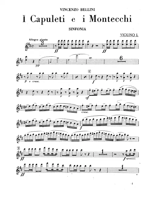Violins I