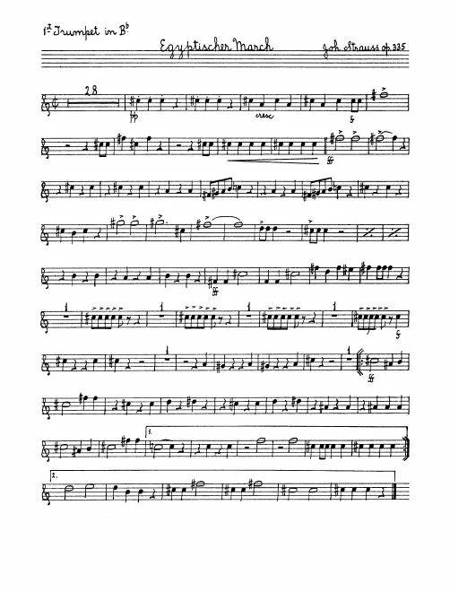 Trumpet 1, 2 (B♭)