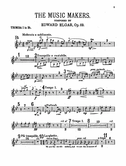Trumpet 1, 2, 3 (B♭)