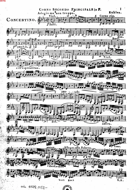 Solo Horn 2 (F)