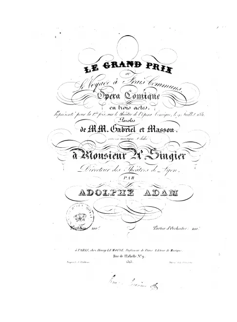 Preliminaries Overture Act 1
