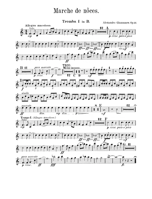 Trumpet 1, 2 (B♭)