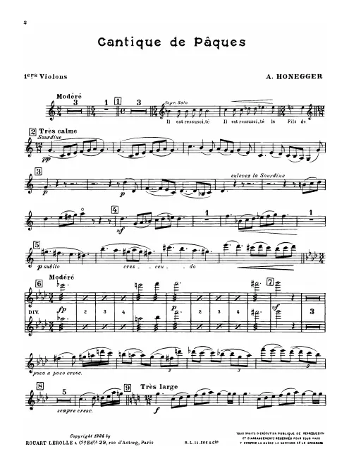 Violins I