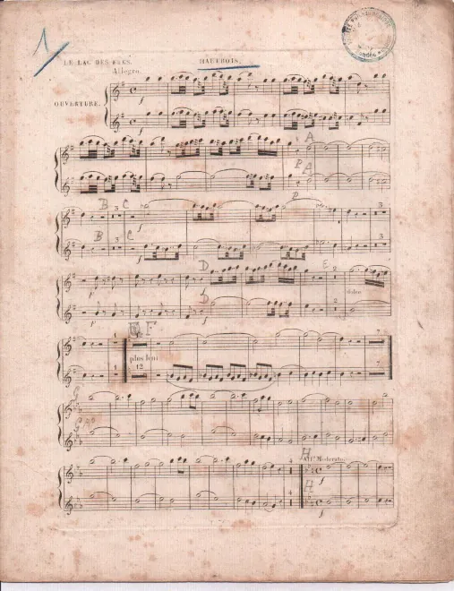 Oboe 1, 2