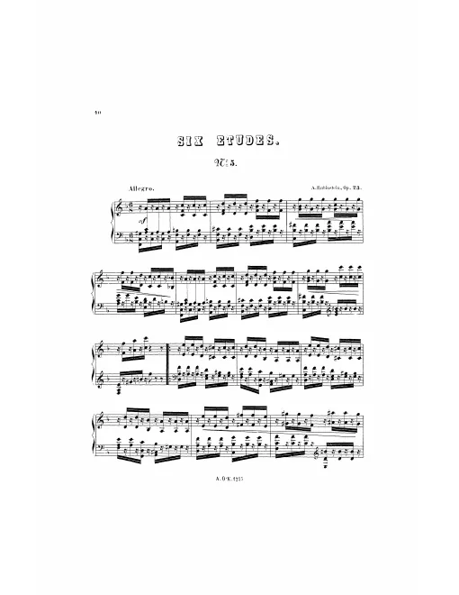 5. Etude in