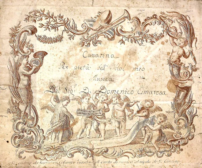 Cavatina: "Per pieta bell'idol mio"