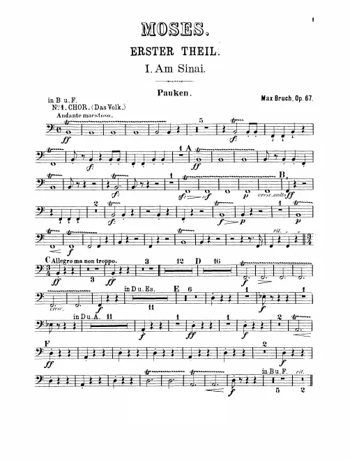 Timpani/Cymbals, Triangle