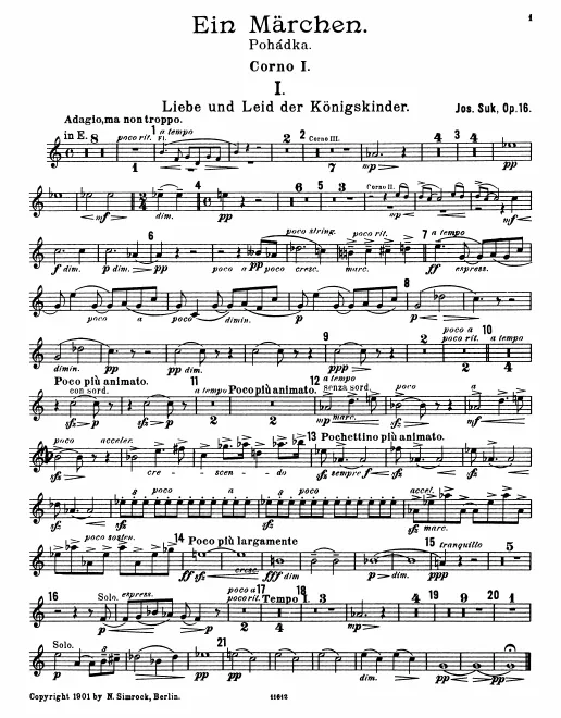 Horn 1, 2, 3, 4 (E/F)