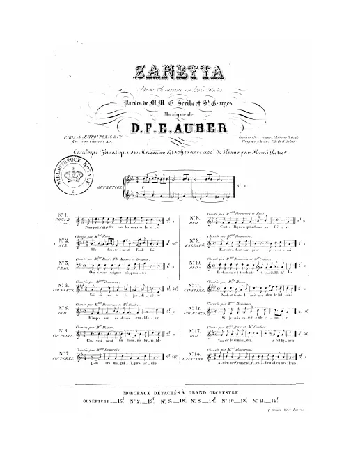 No.3, Trio: "Oui si vous daignez m'approver" (Act I, No.3)