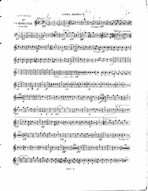 Horn 1, 2 (B♭)