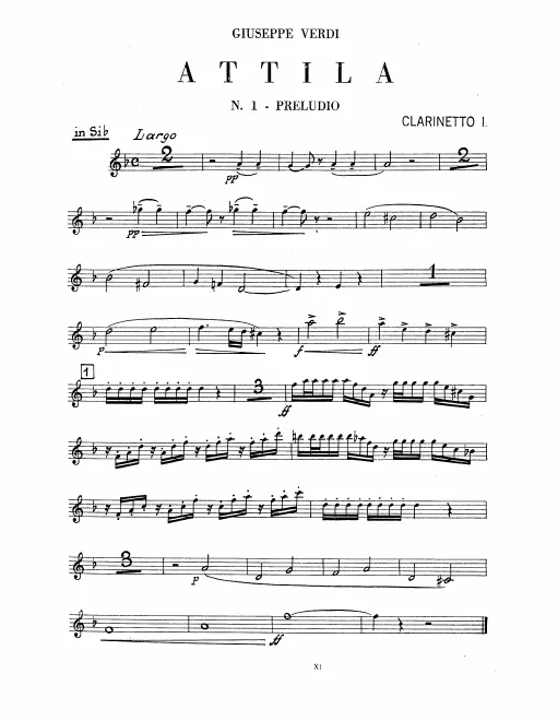 Clarinet 1 (B♭)