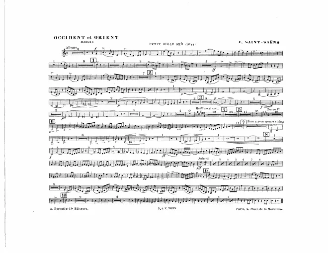 Piccolo Bugle (E♭), Bugle 1 (B♭)