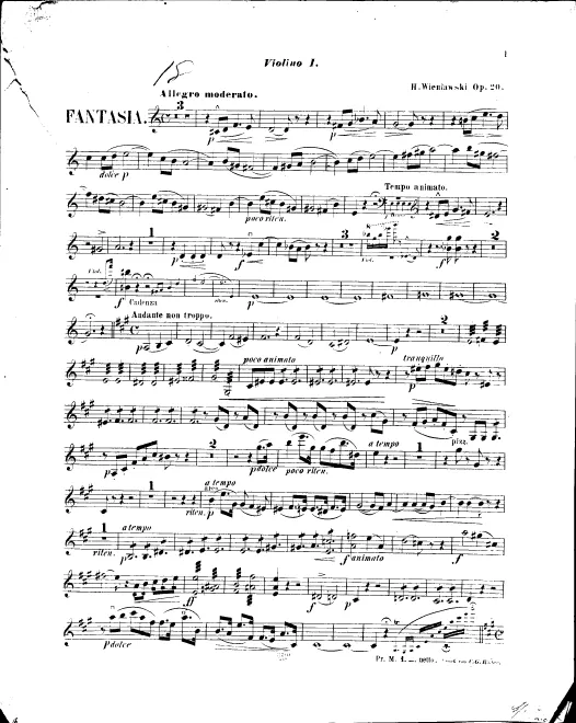 Violins I