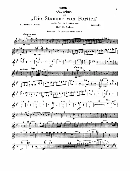 Oboe 1, 2