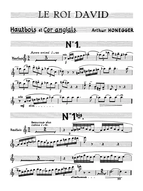Oboe/English Horn