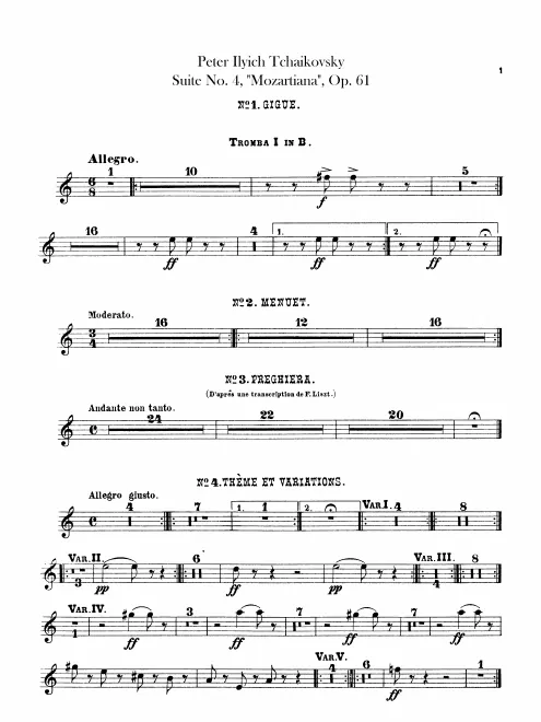 Trumpet 1, 2 (B♭)