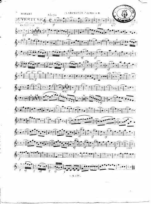 Clarinet 1, 2 (B♭)