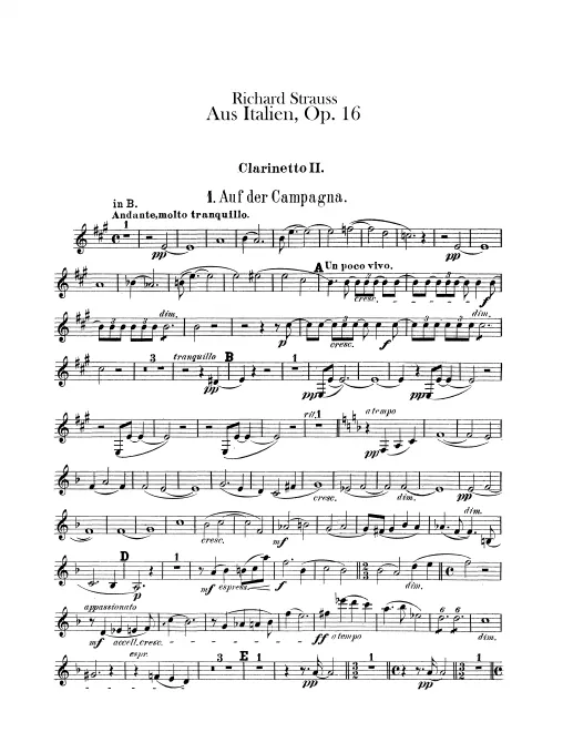 Clarinet 2 (A/B♭)