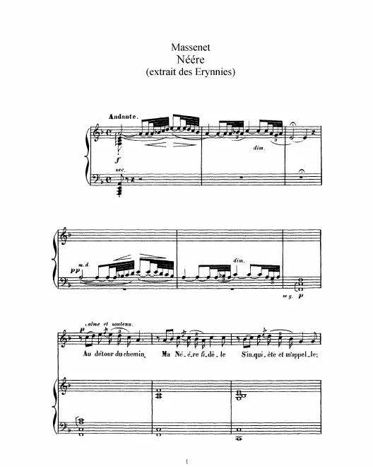 Complete Score (F major, high voice)