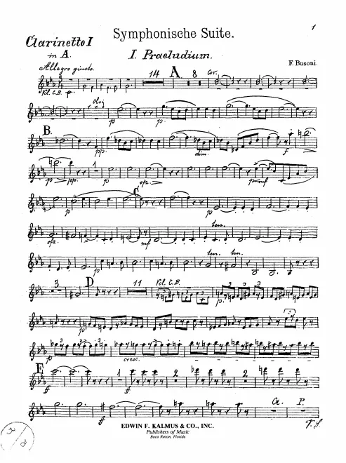 Clarinet 1 (A/C)