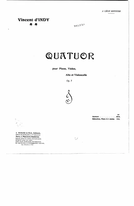 Piano Score