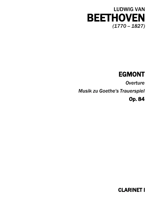 Clarinet 1, 2 (B)