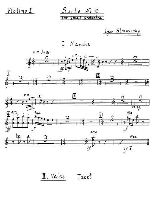 Violins I