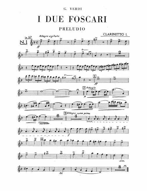 Clarinet 1 (B♭)