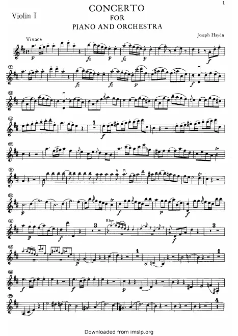Violins I